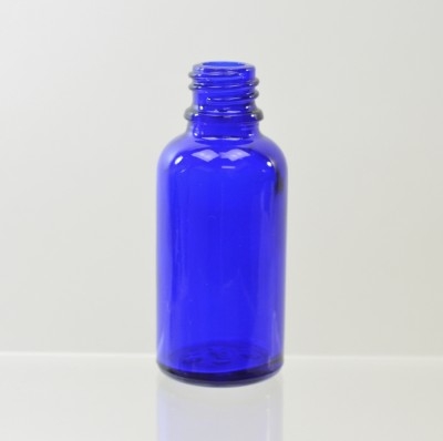 30 ml Euro Dropper 18-DIN Cobalt Glass Bottle