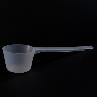 39 cc Plastic Measuring Scoop Natural Long Handle