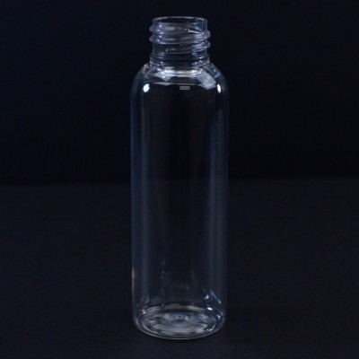 2 oz 20/410 Cosmo Round Clear PET Bottle