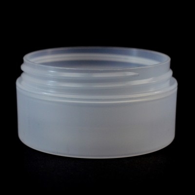 2 oz 70/400 Double Wall Straight Base Natural PP Jar