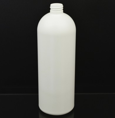 32 oz 28/410 Royalty Round White HDPE Bottle