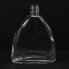 250 ml E6 Bell Oval Clear Glass Bottle