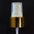 20/410 Fine Mist Sprayer Shiny Gold/White/Clarified Hood