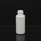 1 OZ 20/410 Cylinder Round White HDPE Bottle - 1900/case