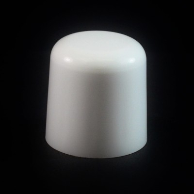 24/410 White Soft Shoulder Symmetrical Cap to 2 oz #213