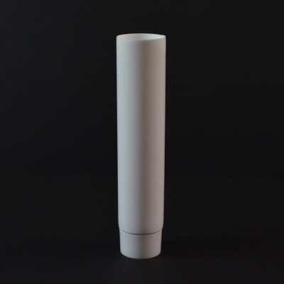 1/2 oz White MDPE Tube 3/4 X 3 1/8 with White Smooth Cap