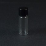 1/2 DRAM Screw Thread Clear Glass Vial 8/425