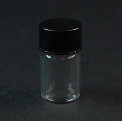 5/8 DRAM Screw Thread Clear Glass Vial 13/425