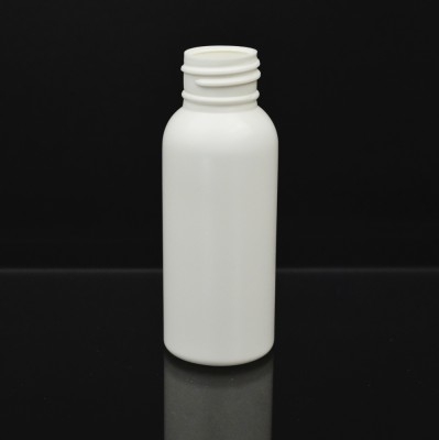 2 oz 24/410 Royalty Round White HDPE Bottle