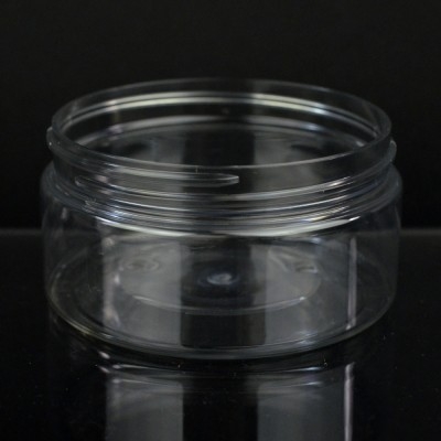 8 oz 89/400 Low Profile Clear PET Jar