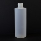 4 oz 24/410 Cylinder Round Natural HDPE Bottle