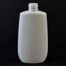 4 oz 20/410 Tapered Oval White HDPE Bottle