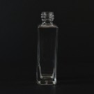 1/2 oz 15/425 Nancy Square Clear Glass Bottle