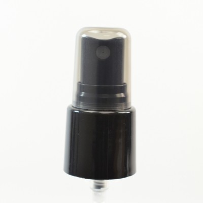 22/415 Smooth Black Fine Mist Sprayer PP Hood