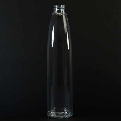 350 ML 24/410 Evolution Slim Round Clear PET Bottle
