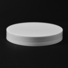 89/400 White Smooth Straight PP Cap / Unlined - 580/Case