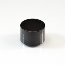 20/410 Black Smooth Straight PP Cap / F217 Liner