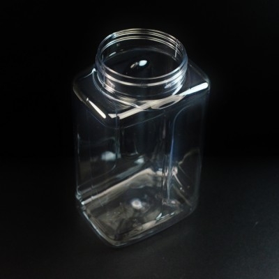 22 oz 63 mm Clear PET Grip Food Jar