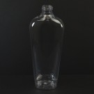 12 oz 24/410 Vail Oval Clear PET Bottle