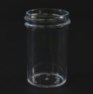 7/8 oz 33/400 Regular Wall Straight Base Clear PS Jar