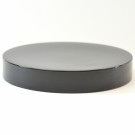 120/400 Black Smooth Straight PP Cap / Unlined