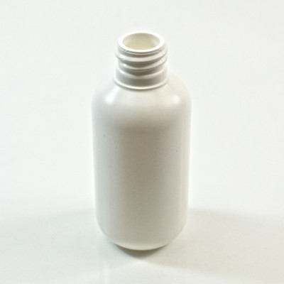 2 oz 20/410 Boston Round White LDPE Bottle