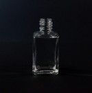 1 oz 18/415 Rectangular Clear Glass Bottle
