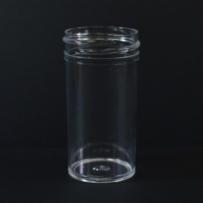 Bulk 6oz 70mm Polypropylene Jars, 175mL (no caps), case/432