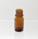 5 ml Euro Dropper 18-DIN Amber Glass Bottle