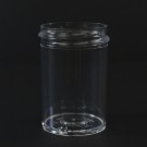 1 oz 38/400 Regular Wall Straight Base Clear PS Jar