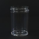 1 oz 38/400 Regular Wall Straight Base Clear PS Jar