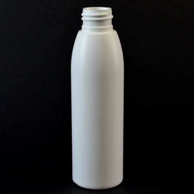 4 oz 24/410 Evolution Round White HDPE Bottle