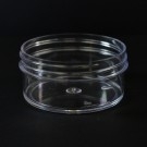 2 oz 70/400 Regular Wall Straight Base Clear PS Jar