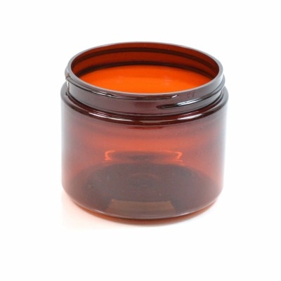 4 oz 58/400 Wide Mouth Amber PET Jar