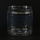 8 oz 70/400 Wide Mouth Clear PET Jar