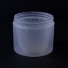 4 oz 70/400 Double Wall Straight Base Natural PP Jar