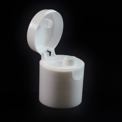 28/415 Smooth White Snaptop Dispensing PP Cap