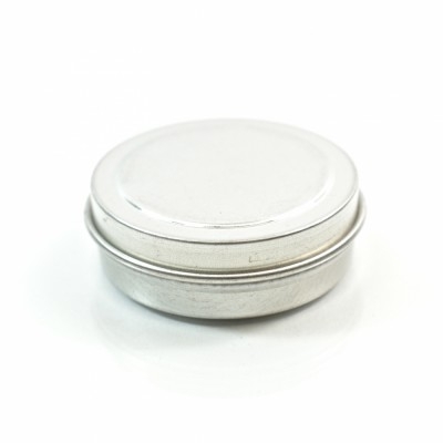 0.5 oz. Seamless Shallow Metal Straight Base Jar