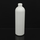 12 oz 24/410 Royalty Round White HDPE Bottle