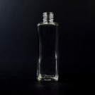 2 oz 18/415 Nancy Square Clear Glass Bottle