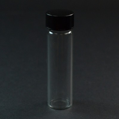 2 DRAM Narrow Screw Thread Clear Glass Vial 15/425