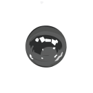13/415 Black Phenolic Ball Cap F217
