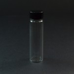 3 DRAM Screw Thread Clear Glass Vial 15/425