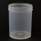 6 oz 63/400 Regular Wall Straight Base Natural PP Jar