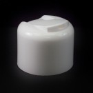 24/410 Smooth White Presstop Symmetrical Dispensing Cap PP to 8 oz