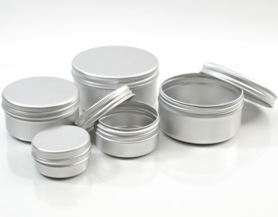 Aluminum Metal Jars