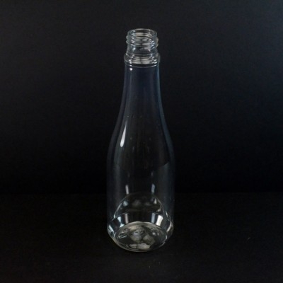 12 oz 24/410 Champagne Clear PET Bottle