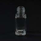 1/8 oz 13/425 Nancy Square Clear Glass Bottle