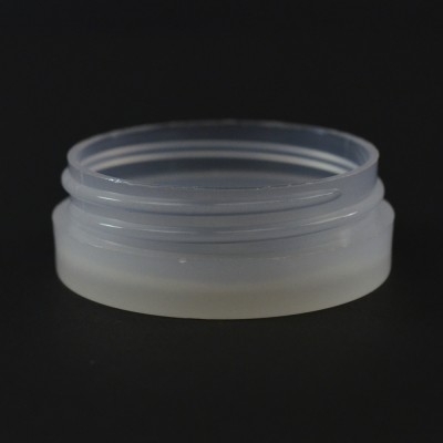 1/2 oz 53/400 Natural Thick Wall Straight Base PP Jar