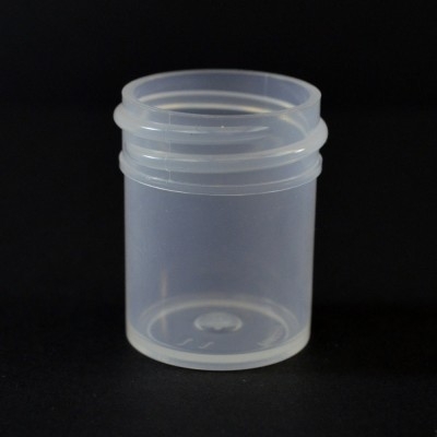 1/2 oz 33/400 Regular Wall Straight Base Natural PP Jar